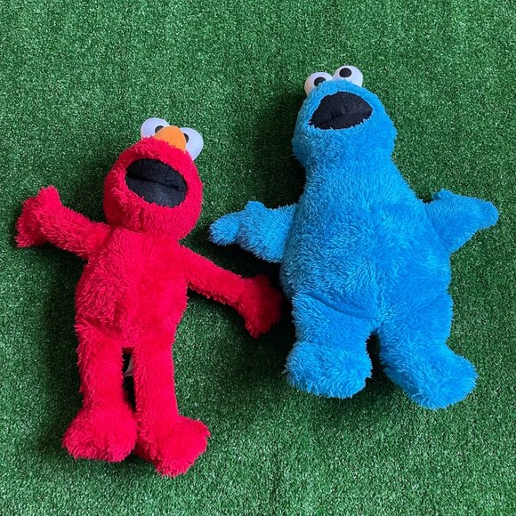 Sesame Street Classic Plush Elmo, Big Bird, Gonzo and Cookie Monster 5 Pcs Set - Picture 8 of 14